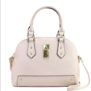 Juicy Couture Ulock Key Dome Shape Satchel Purse ~ Pebble